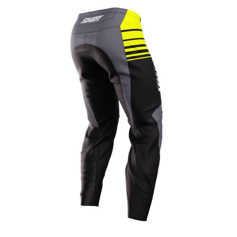Bērnu motokrosa bikses Shot Peak fluo dzeltenā krāsā izpārdošana
