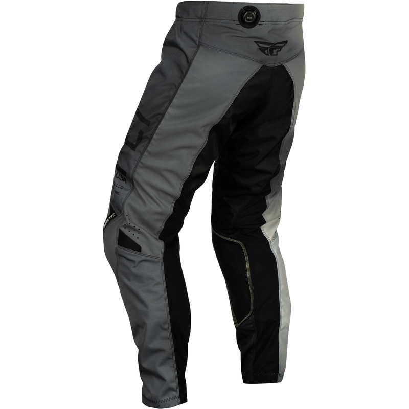 Bērnu motokrosa bikses FLY Racing Kinetic Prodigy black-grey izpārdošana