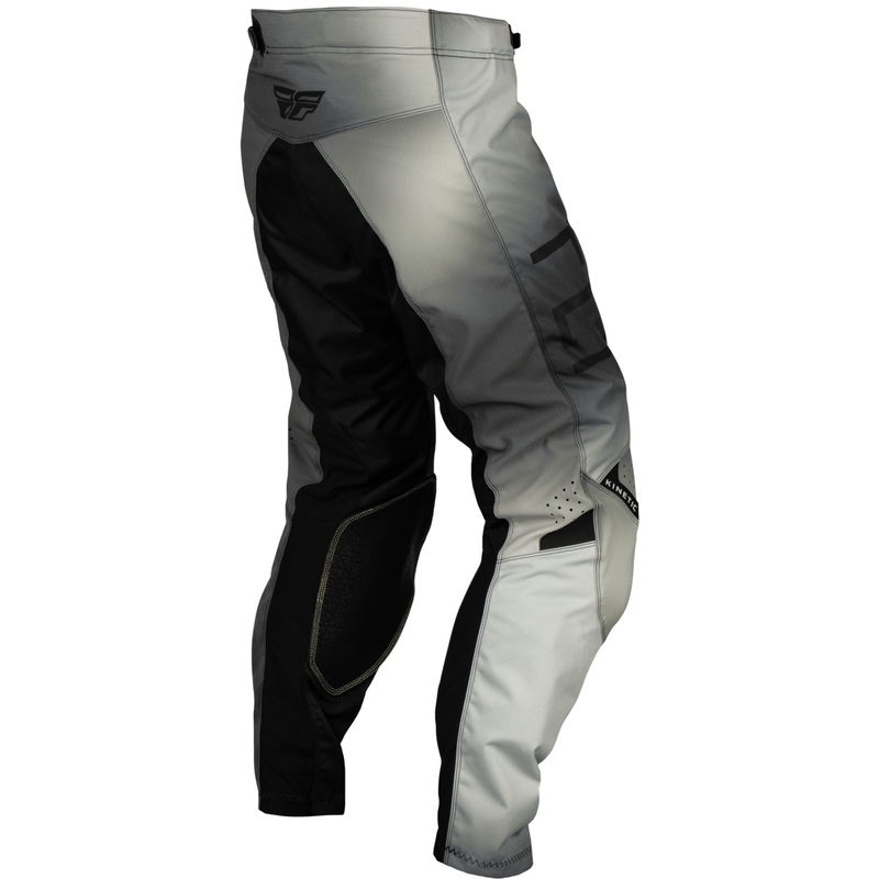 Bērnu motokrosa bikses FLY Racing Kinetic Prodigy black-grey izpārdošana
