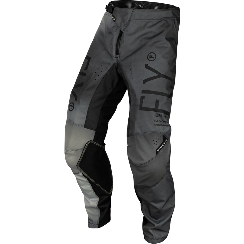 Bērnu motokrosa bikses FLY Racing Kinetic Prodigy black-grey izpārdošana