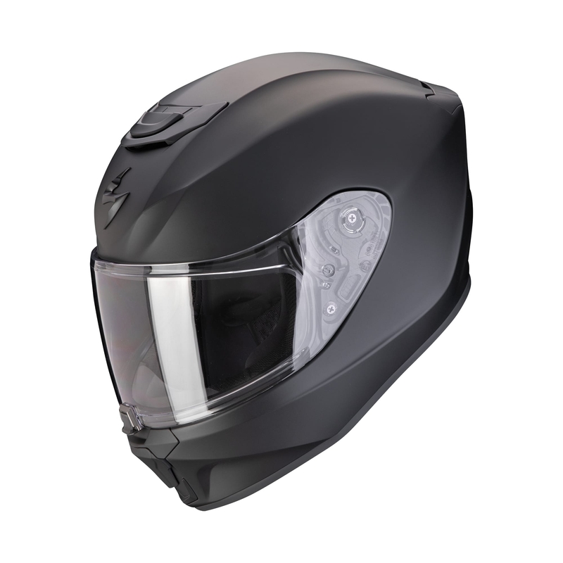 Scorpion EXO-JNR AIR SOLID bērnu slēgta motocikla ķivere, matēti melna