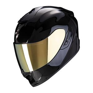 Integrēta moto ķivere Scorpion EXO-1400 EVO II Air Solid melna izpārdošana