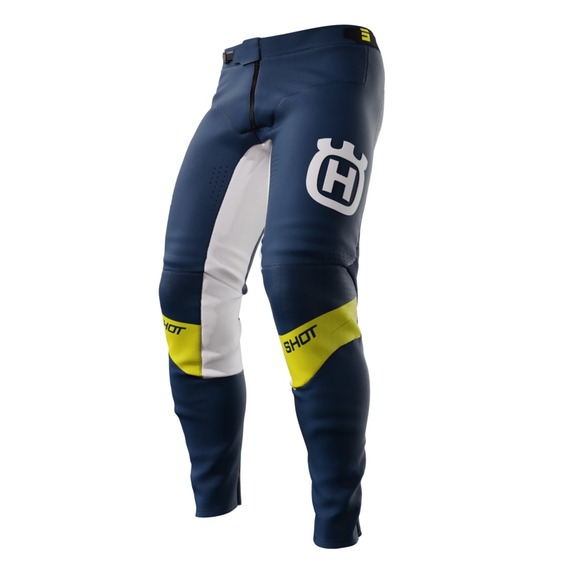 Motokrosa bikses Shot Aerolite Husqvarna LE blue izpārdošana