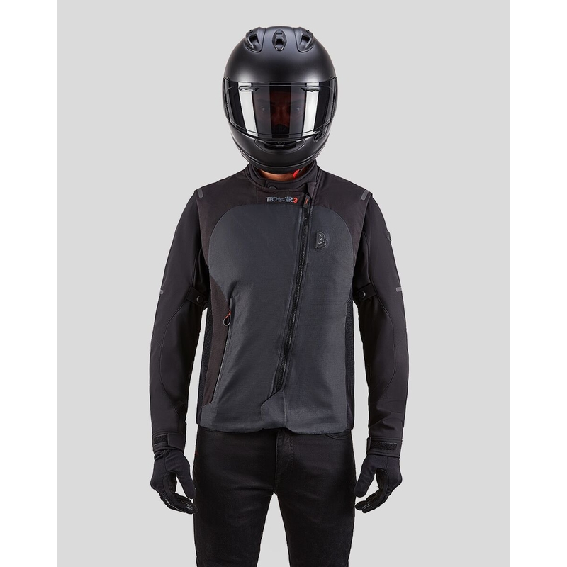 Gaisa spilvenu veste Alpinestars TECH-AIR®3 sistēma melna-tumši pelēka