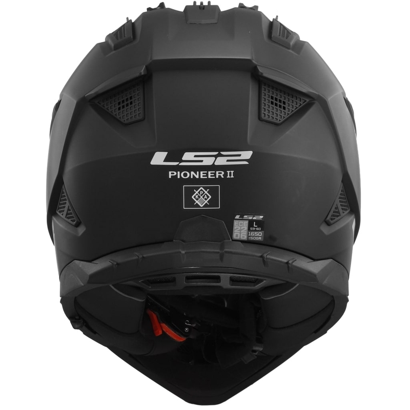 Enduro moto ķivere LS2 MX702 PIONEER II matēts melns
