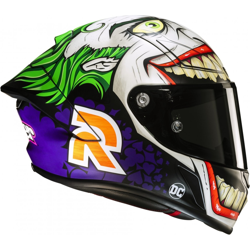 HJC RPHA 1 Joker DC Comics MC48SF integrālā motocikla ķivere