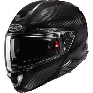 HJC RPHA 91 CARBON melna flip-up motociklu ķivere