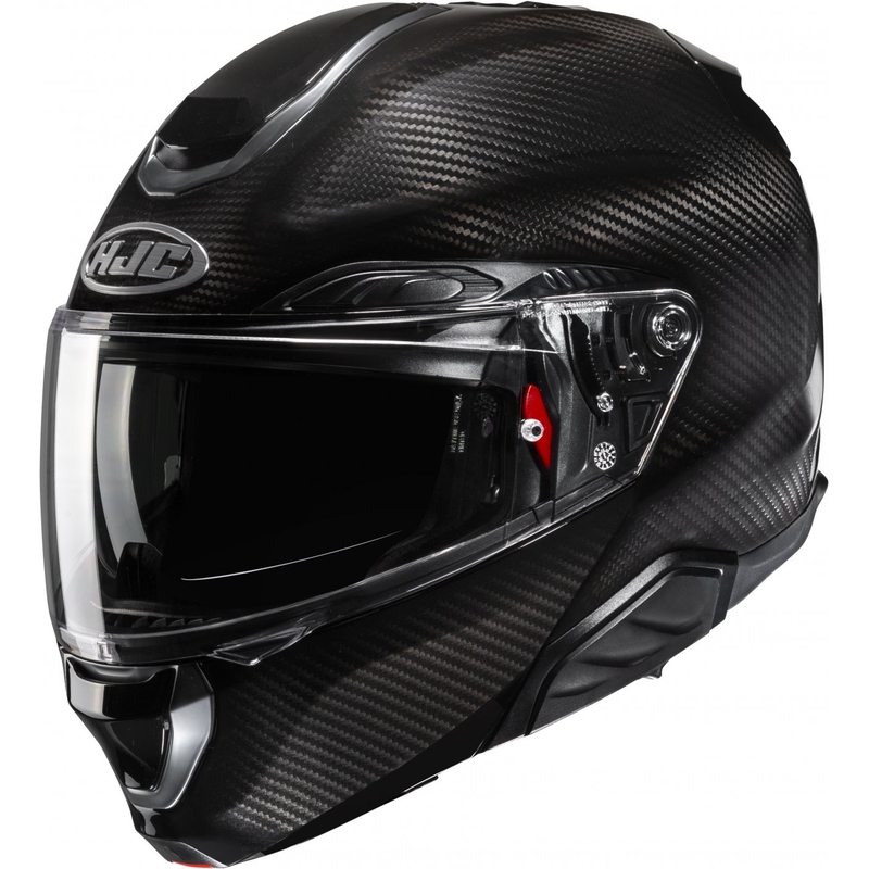 Atverama motocikla ķivere HJC RPHA 91 CARBON melna
