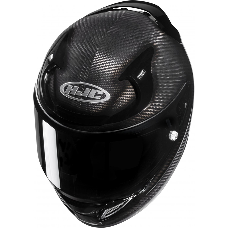 Integrēta motocikla ķivere HJC RPHA 12 CARBON melna