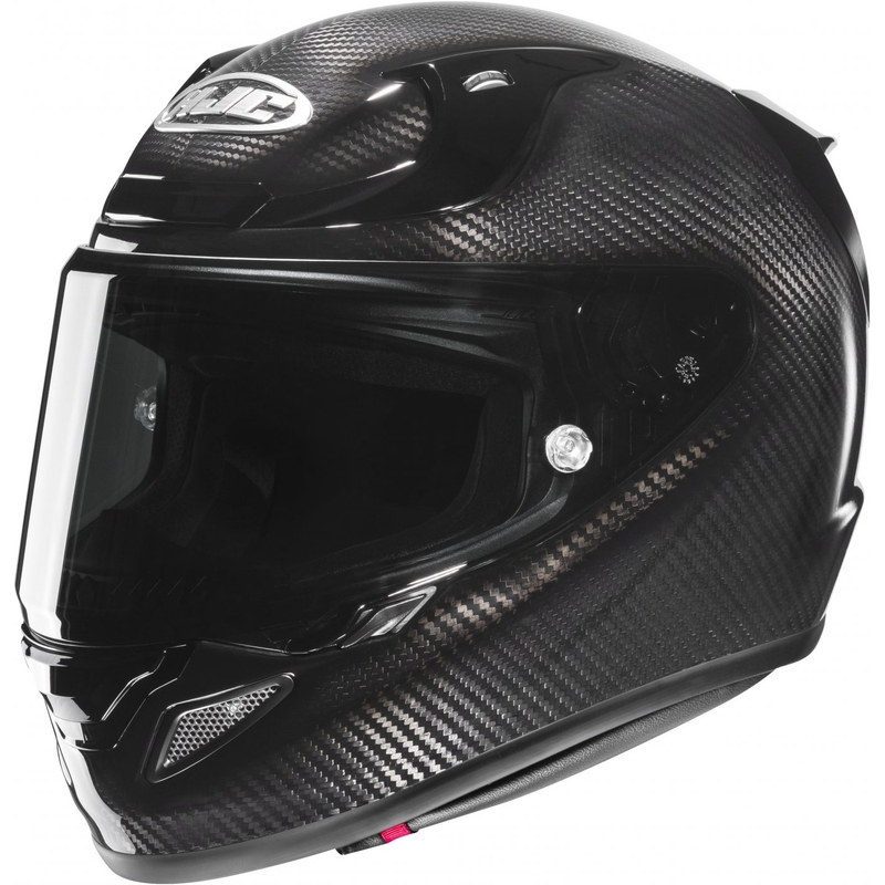 Integrēta motocikla ķivere HJC RPHA 12 CARBON melna