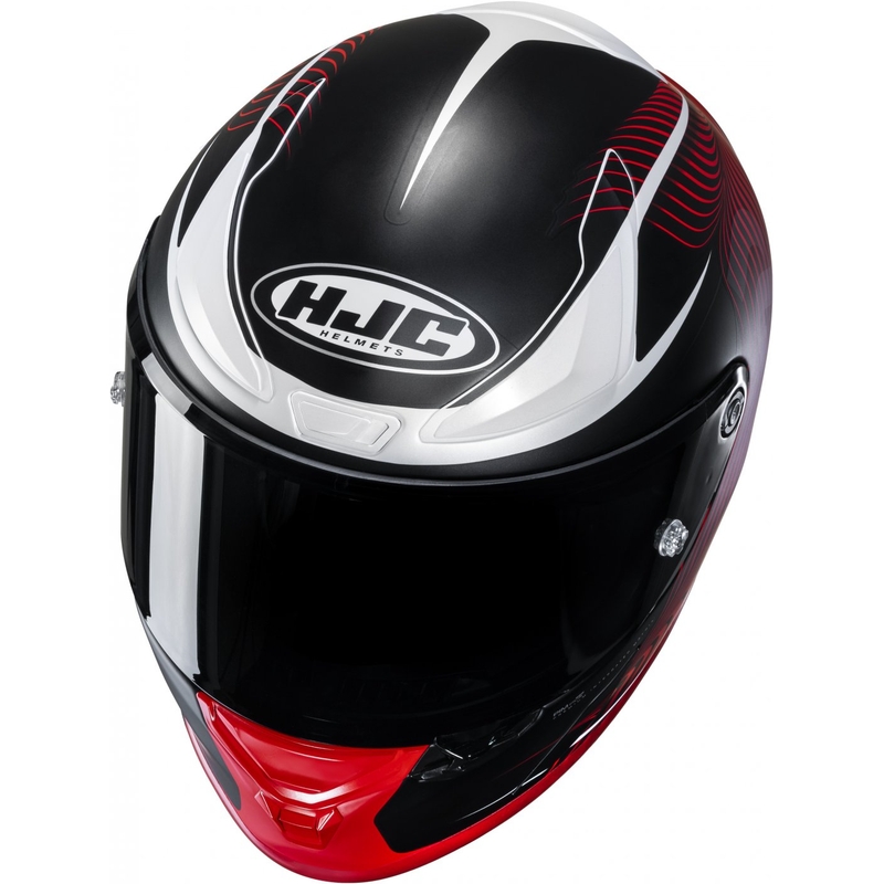 Integrēta motocikla ķivere HJC RPHA 1 Lovis MC1SF sarkanā-melnā-baltā krāsā izpārdošana