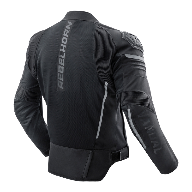 Rebelhorn Vandal Mesh Black motocikla jaka