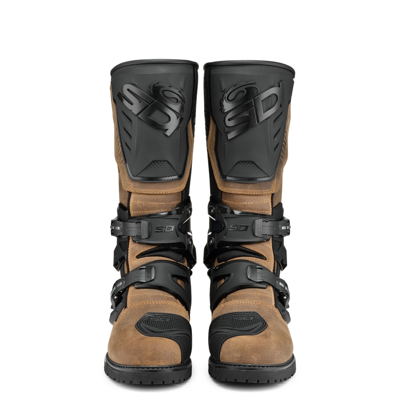 SIDI Adventure Gore-Tex 2 gaiši brūni motociklu zābaki