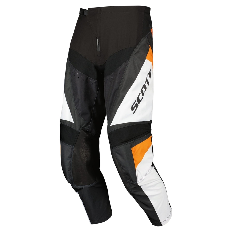 Scott EVO TRACK motokrosa bikses melnas-oranžas