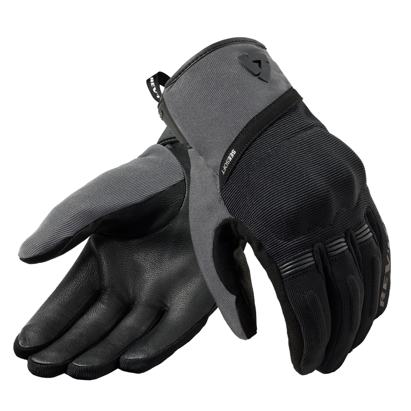 Motocikla cimdi Revit Mosca 2 H2O black-grey