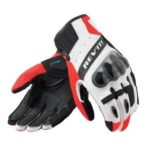 Motocikla cimdi Revit Ritmo black-fluo red