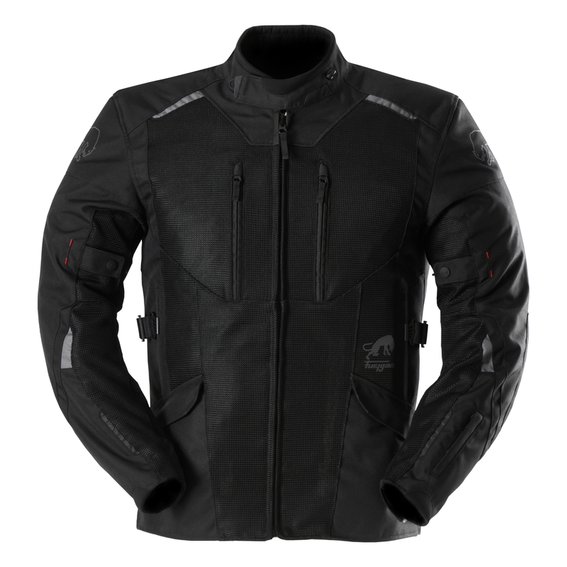 Motocikla jaka Furygan BROOKS VENTED+ melna