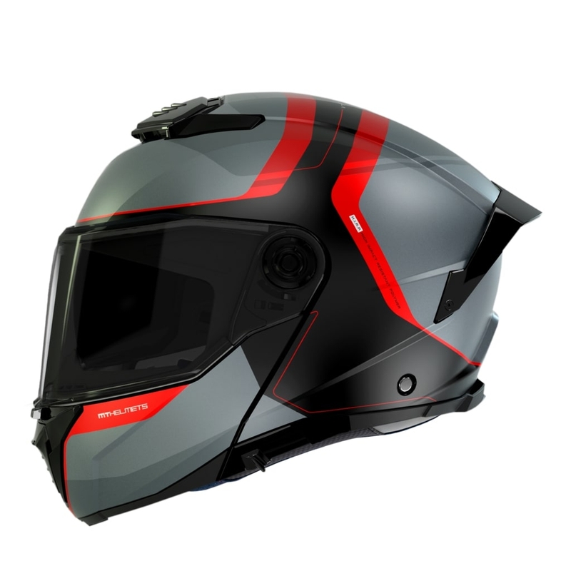 MT ATOM 2 SV EMALLA B15 moto ķivere matēta pelēka-melna-arkana