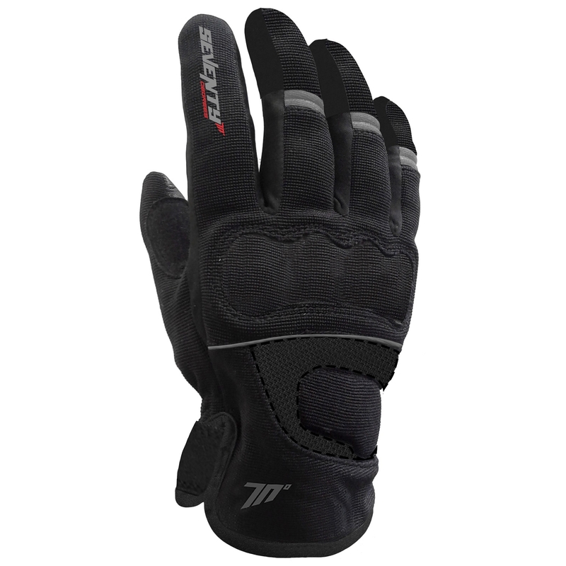 Sieviešu motocikla cimdi SEVENTY DEGREES SD-C45 black