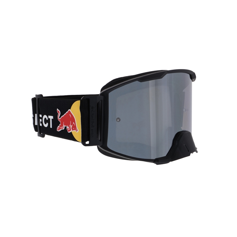 Motokrosa brilles Red Bull Spect STRIVE S melnas ar kūpinātu stiklu
