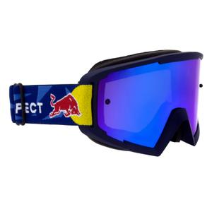 Motokrosa brilles Red Bull Spect WHIP zilas ar zilu lēcu