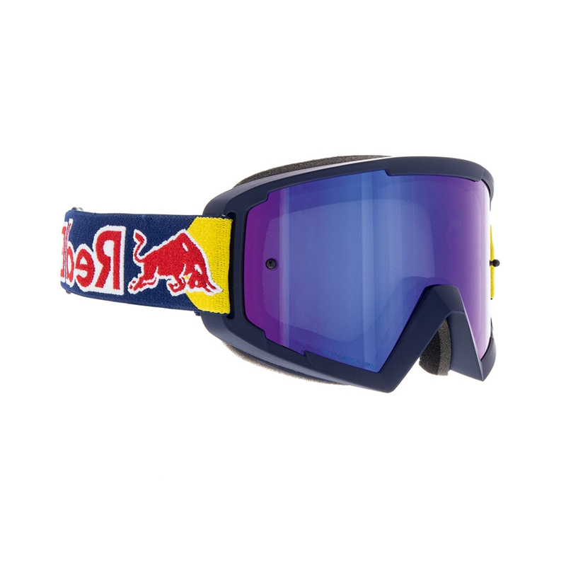 Motokrosa brilles Red Bull Spect WHIP tumši zilas ar zilu lēcu