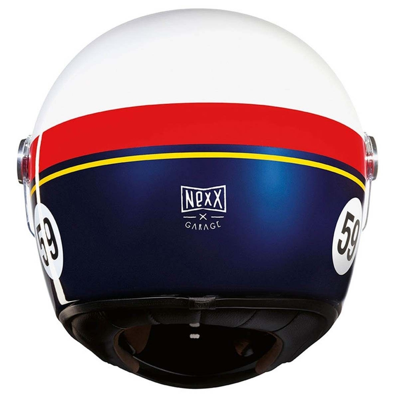 Integrální přilba na moto Nexx X.G100R bílo-červeno-modrá výprodej