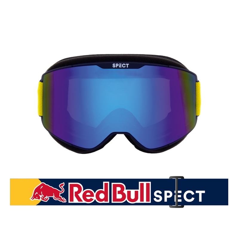 Motokrosa sniega krosa brilles Red Bull Spect TORP zilas ar zilu lēcu