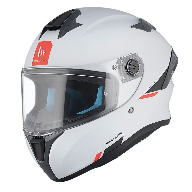 MT TARGO S SOLID A12 integrālā motocikla ķivere spīdīgi pelēka