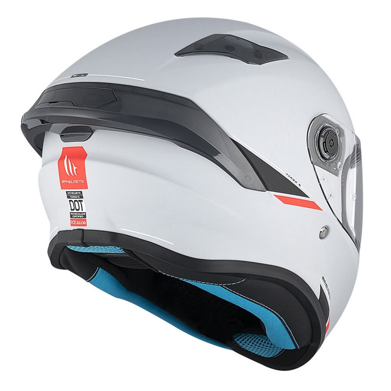 MT TARGO S SOLID A12 integrālā motocikla ķivere spīdīgi pelēka