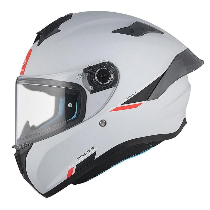 MT TARGO S SOLID A12 integrālā moto ķivere matēti pelēka