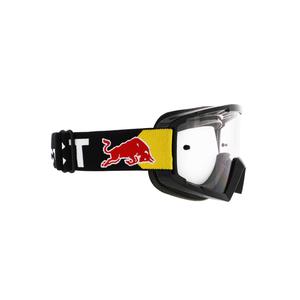 Motokrosa brilles Red Bull Spect WHIP melnas ar caurspīdīgu lēcu