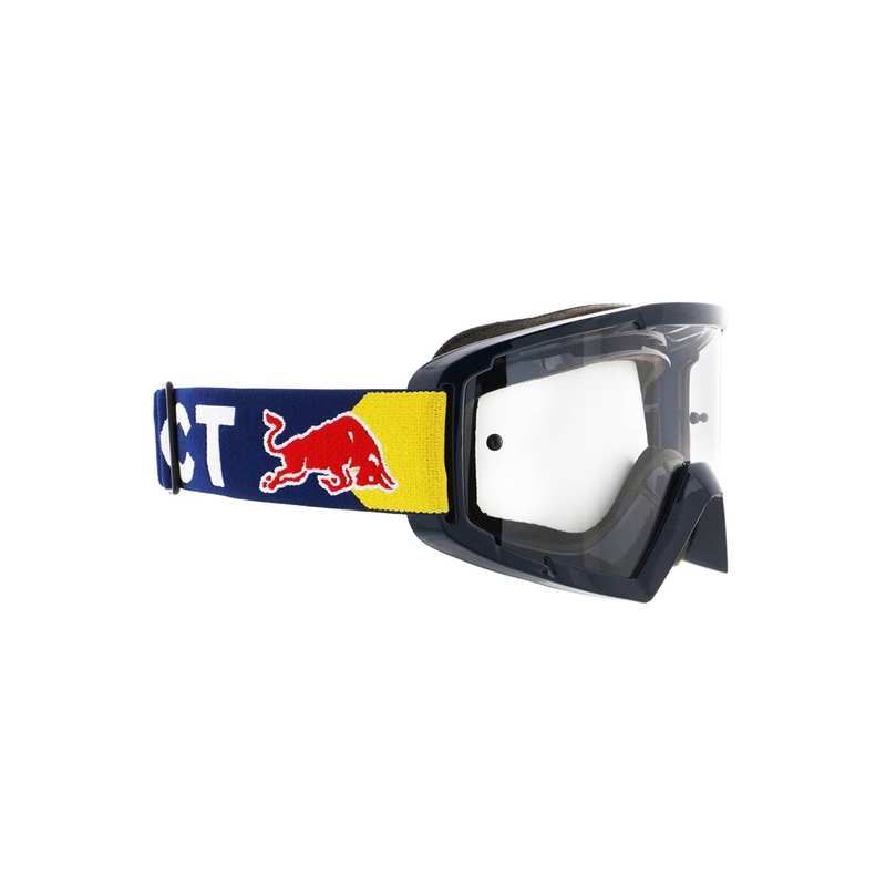 Motokrosa brilles Red Bull Spect WHIP tumši zilas ar caurspīdīgu lēcu