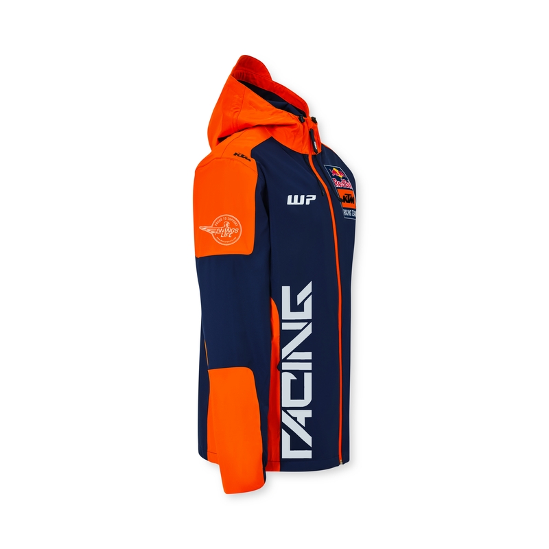 KTM Replica Team hardshell jaka zili oranžā krāsā izpārdošana