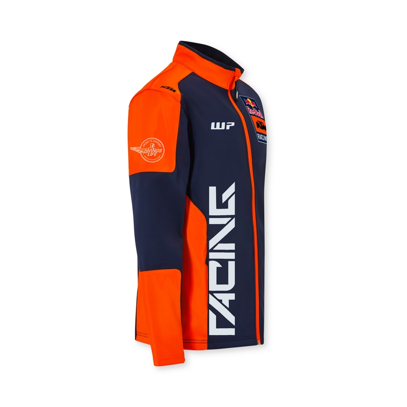 KTM Replica Team softshell jaka zili oranžā krāsā
