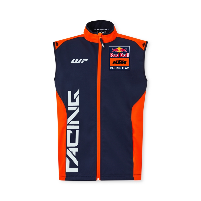 KTM Replika Komandas veste zili oranžā krāsā