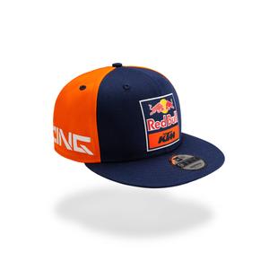 Cepure ar taisnu vizieri KTM Replica zili oranžā krāsā