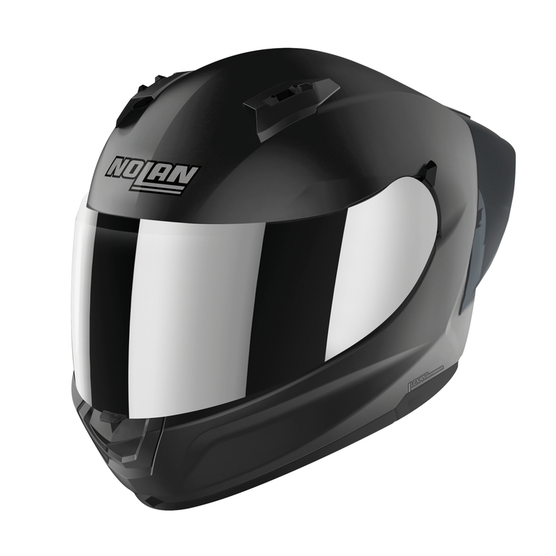 Nolan N60-6 Sport Silver Edition 18 melna integrāla motocikla ķivere