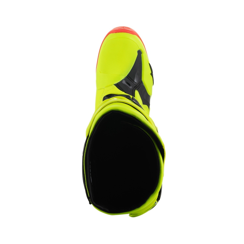 Alpinestars Tech 10 Yellow Fluo Black Fluo Motociklu zābaki