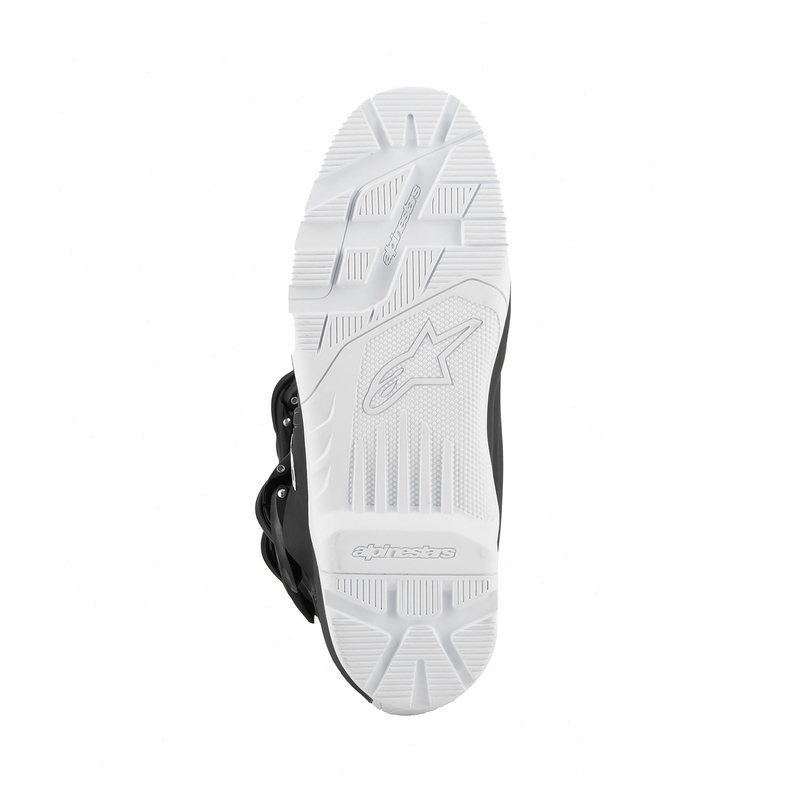 Alpinestars Tech 3 Enduro ūdensnecaurlaidīgi melnbalti motociklu zābaki