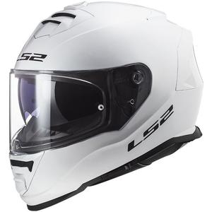 LS2 FF800 Storm II Solid White Integrālā motociklu ķivere