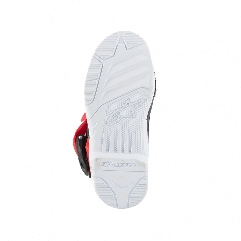 Alpinestars Tech 3S Bērnu melni, balti un sarkani motociklu zābaki