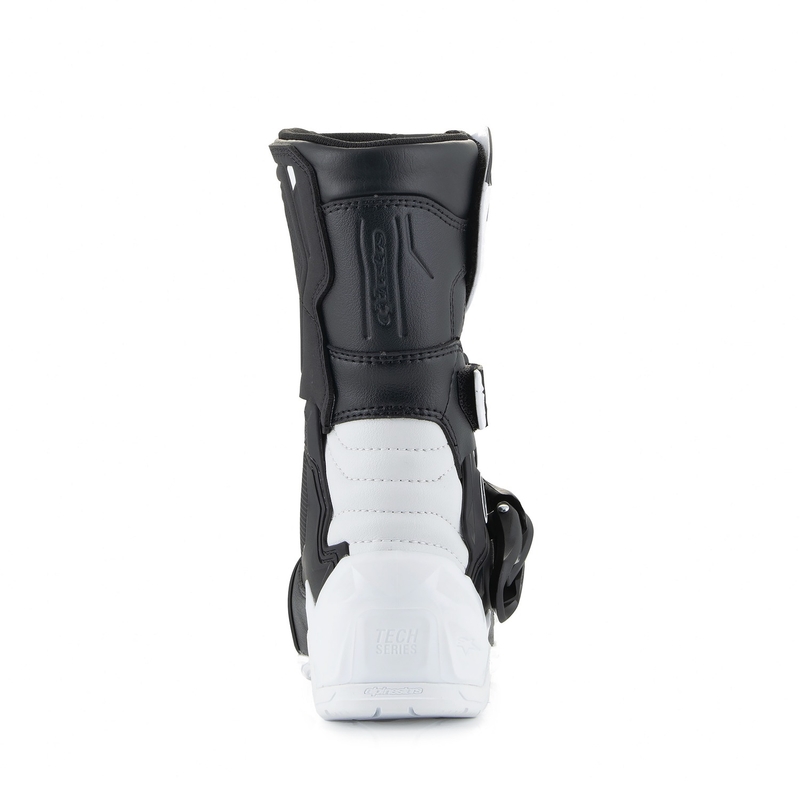 Alpinestars Tech 3S Bērnu melnbaltie motociklu zābaki