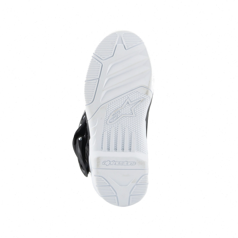Alpinestars Tech 3S Bērnu melnbaltie motociklu zābaki