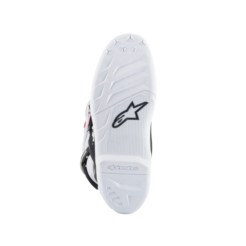 Alpinestars Tech 7 S bērnu motokrosa zābaki balti-melni-melni-arkani-zili-violeti