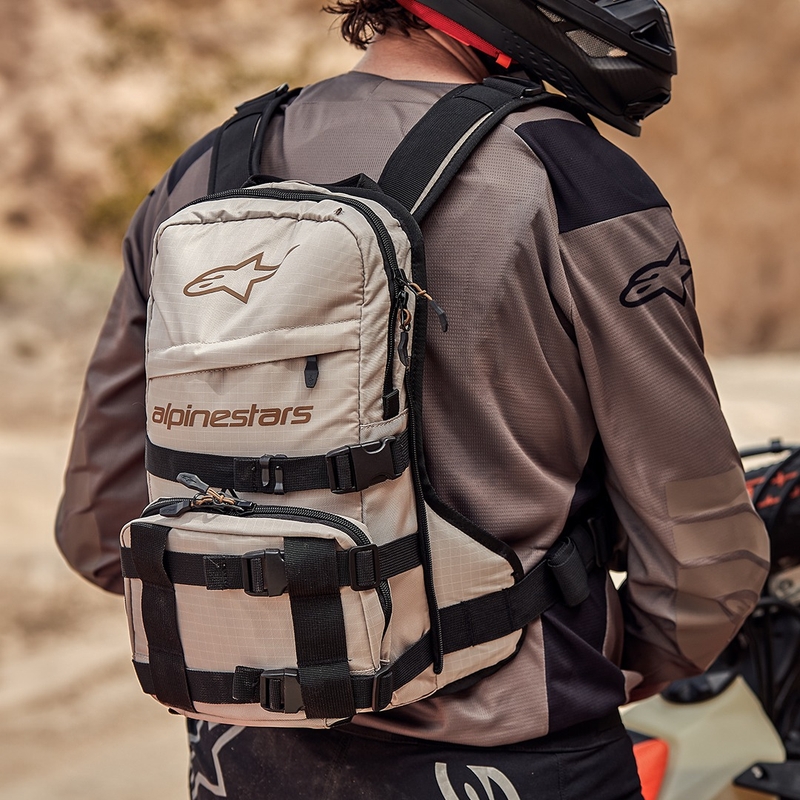 Mugursoma Alpinestars Techdura Tactical pelēk- melna 9 l