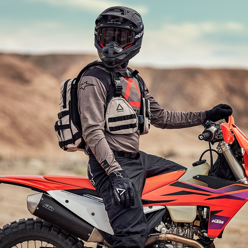 Mugursoma Alpinestars Techdura Tactical pelēk- melna 9 l