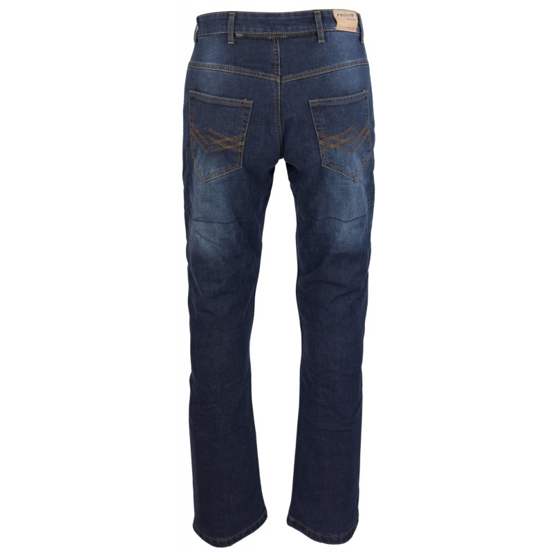Motocikla džinsi Roleff Aramid blue