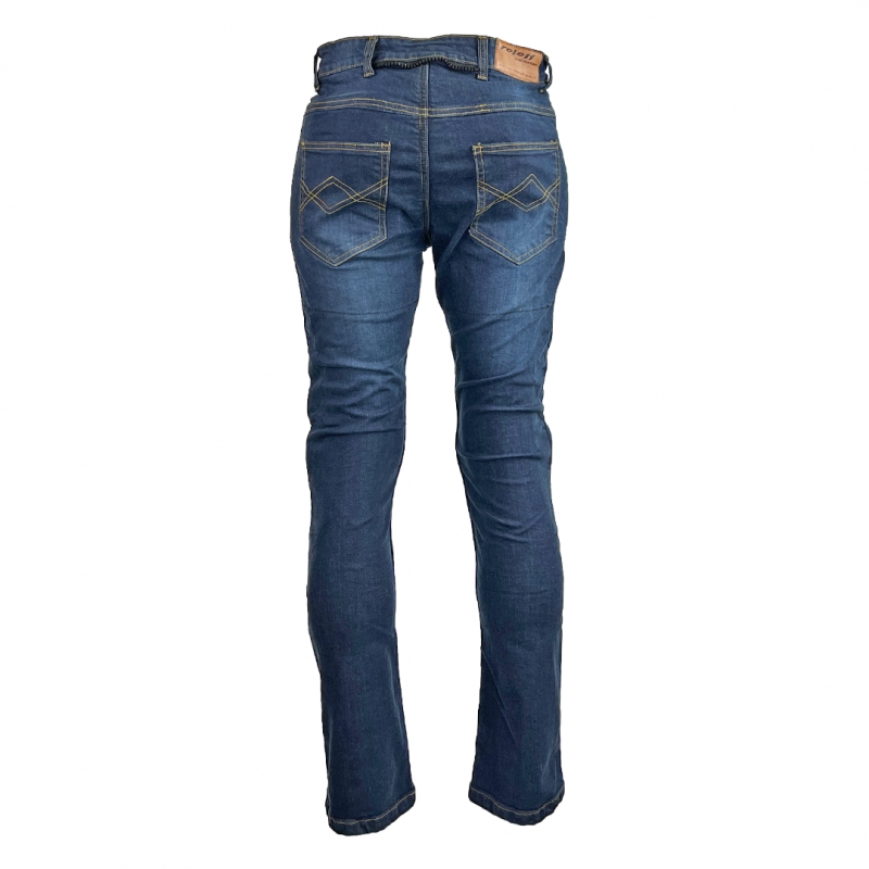 Sieviešu motocikla džinsi Roleff Aramid Blue