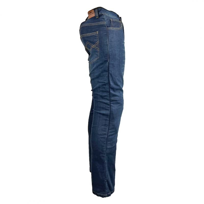 Sieviešu motocikla džinsi Roleff Aramid Blue